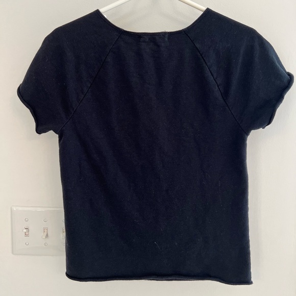 Mouchette Black Lace Up Shirt - Picture 4 of 4